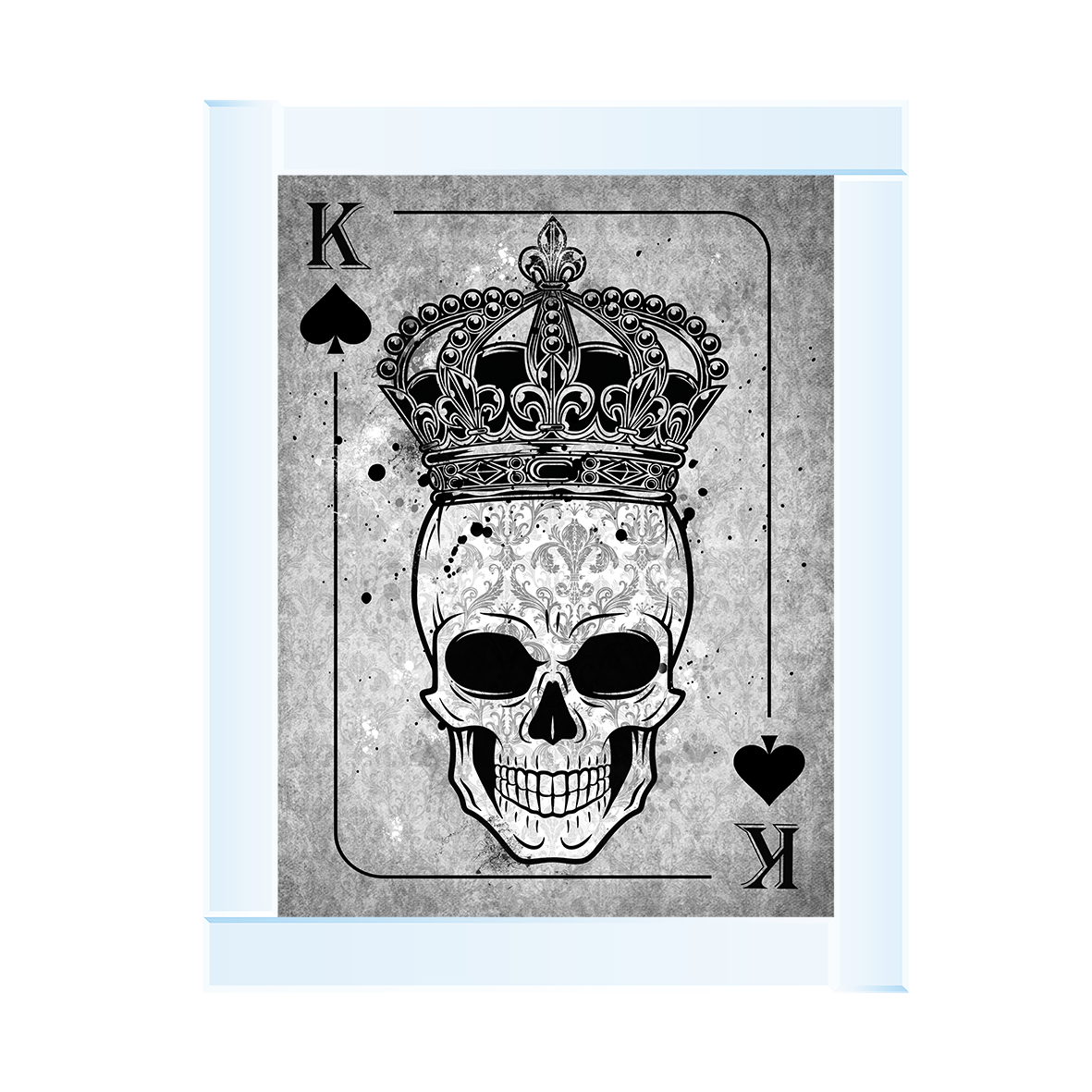 King of Spades Skull Final Touches