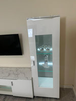 RMI034 Romi 1 right hand door glass cabinet