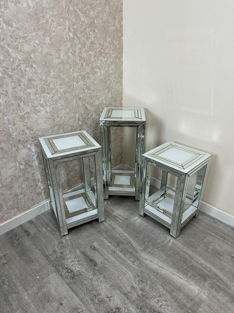 FR-BN-08S SMALL BIANCO SIDE TABLE